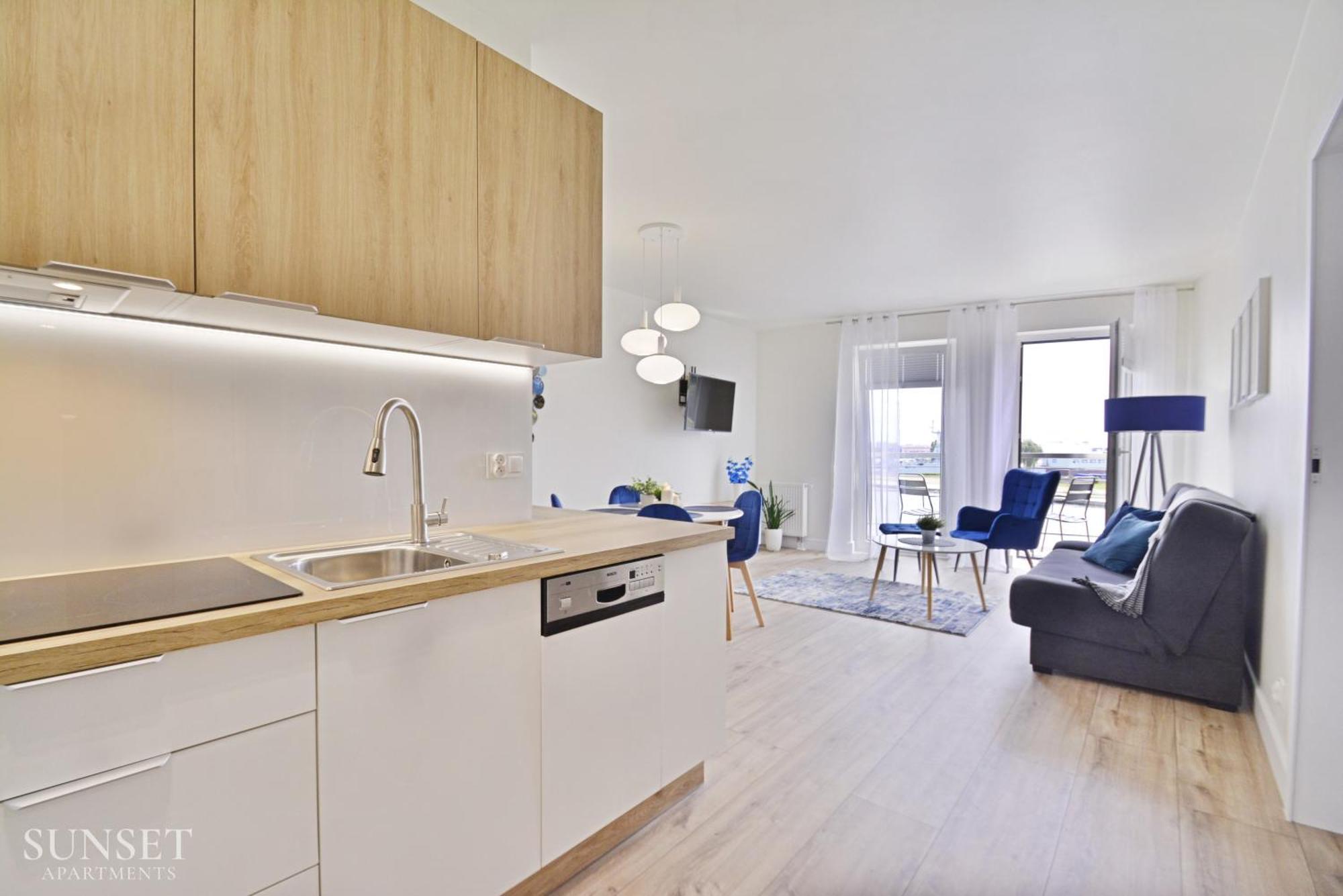 Sunset Apartments - Villa Concha - Parking - Widok Na Port! シフィノウイシチェ エクステリア 写真
